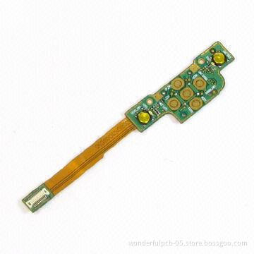 Rigid-flex PCB Board for Mobile Phones, with 3-mil Minimum Line Width
